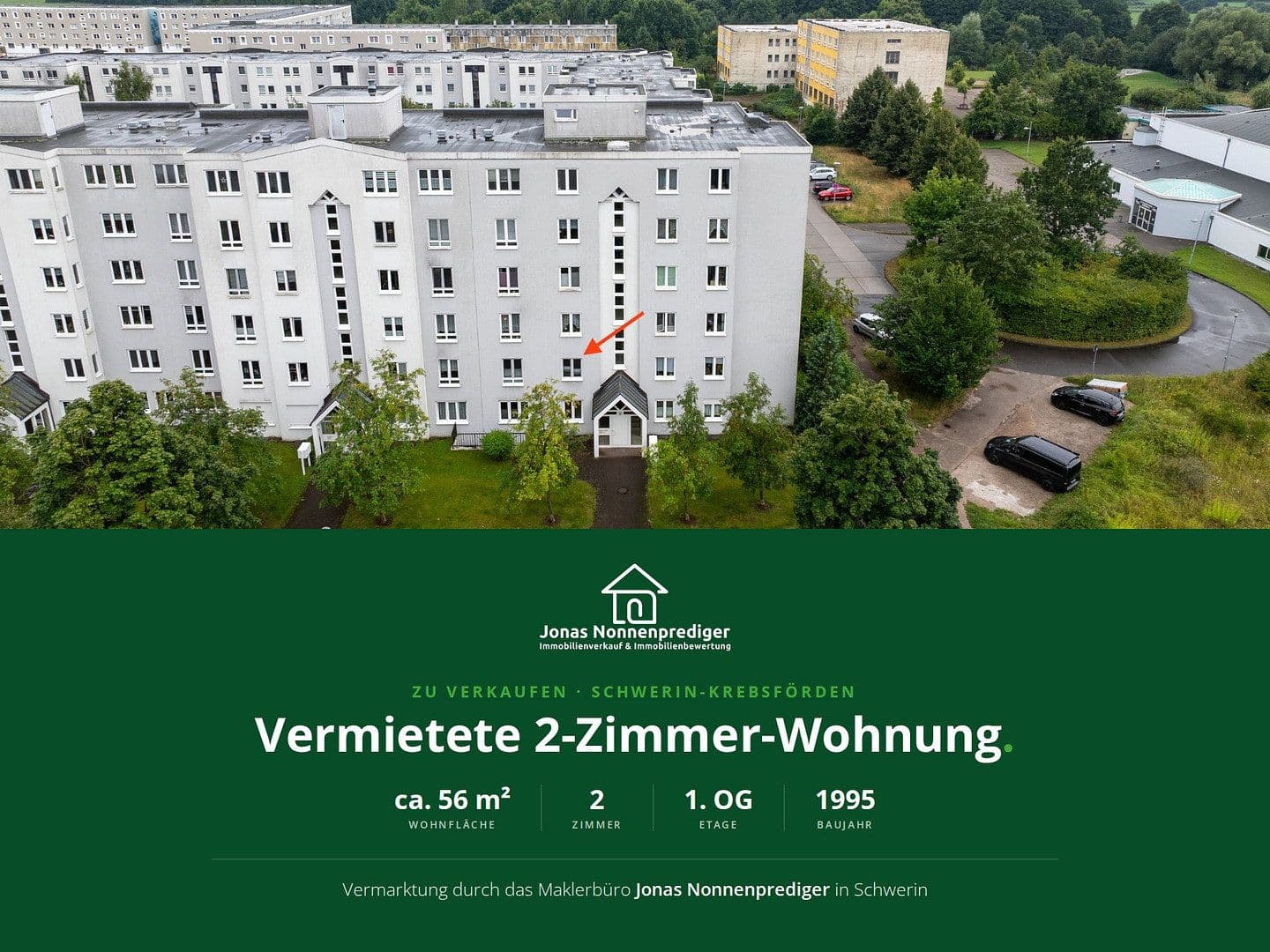 2 bedroom flat for sale, 56 m², Friedrich-Schlie-Straße 15, Schwerin, Mecklenburg-Vorpommern 2 bedroom flat for sale, 56 m², Friedrich-Schlie-Straße 15, Schwerin, Mecklenburg-Vorpommern