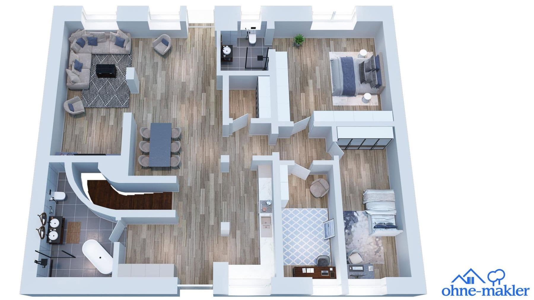 3 bedroom with open-plan kitchen flat for sale, 155 m², Albbruck, Baden-Württemberg 3 bedroom with open-plan kitchen flat for sale, 155 m², Albbruck, Baden-Württemberg