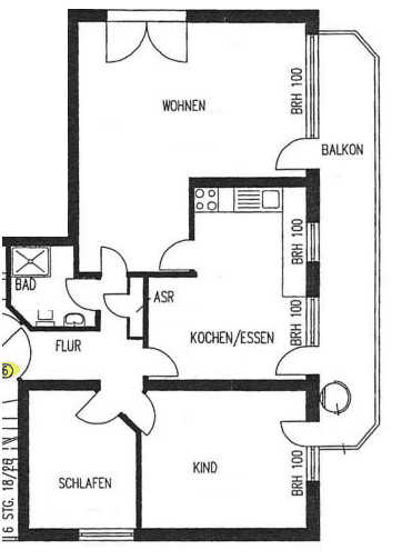 3 bedroom flat to rent, 88 m², Opladener Straße 102, Leverkusen, North Rhine-Westphalia 3 bedroom flat to rent, 88 m², Opladener Straße 102, Leverkusen, North Rhine-Westphalia