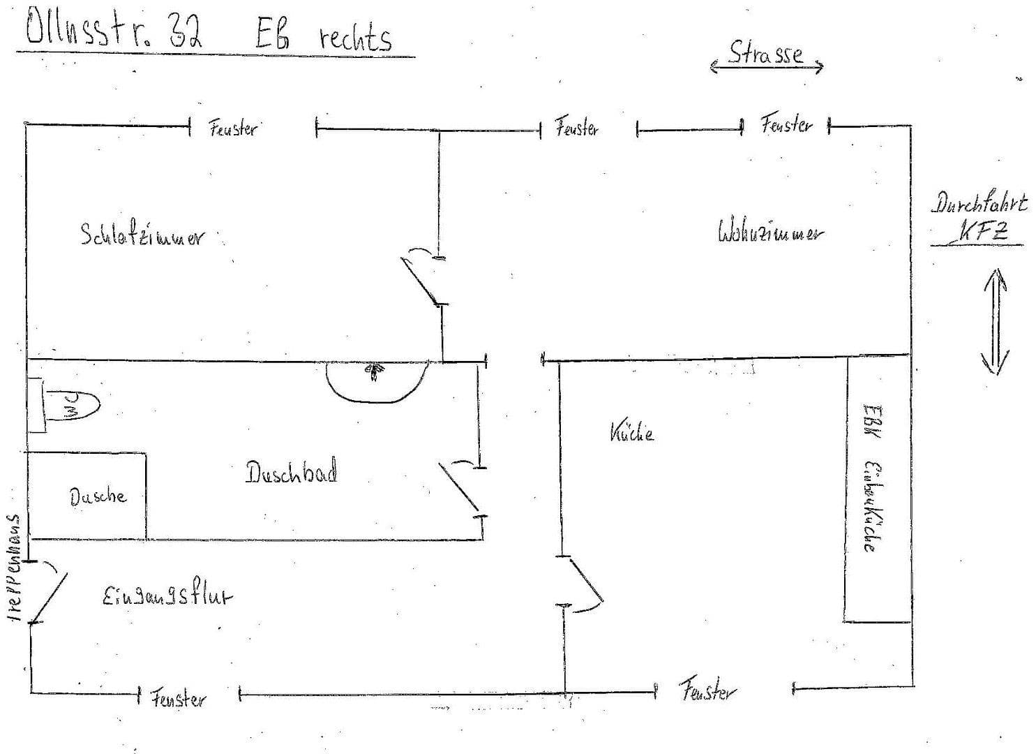2 bedroom flat to rent, 50 m², Ollnsstrasse 32, Elmshorn, Schleswig-Holstein 2 bedroom flat to rent, 50 m², Ollnsstrasse 32, Elmshorn, Schleswig-Holstein