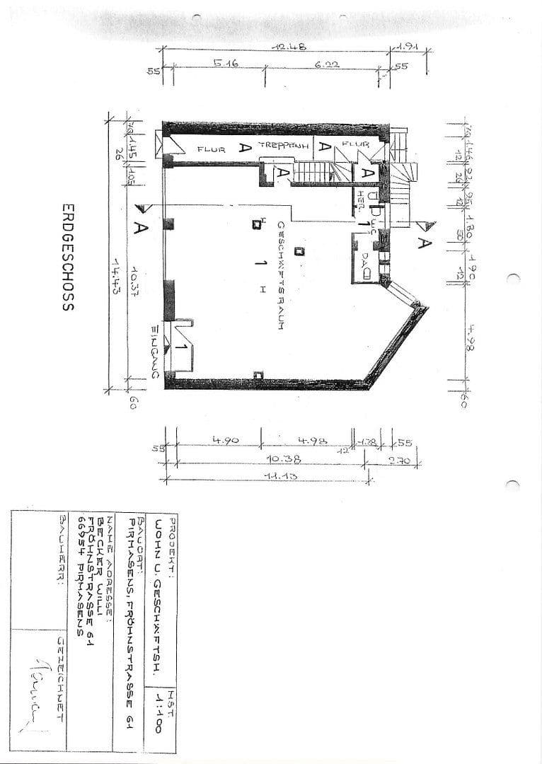 office to rent, 122 m², Fröhnstraße 61, Pirmasens, Rhineland-Palatinate office to rent, 122 m², Fröhnstraße 61, Pirmasens, Rhineland-Palatinate
