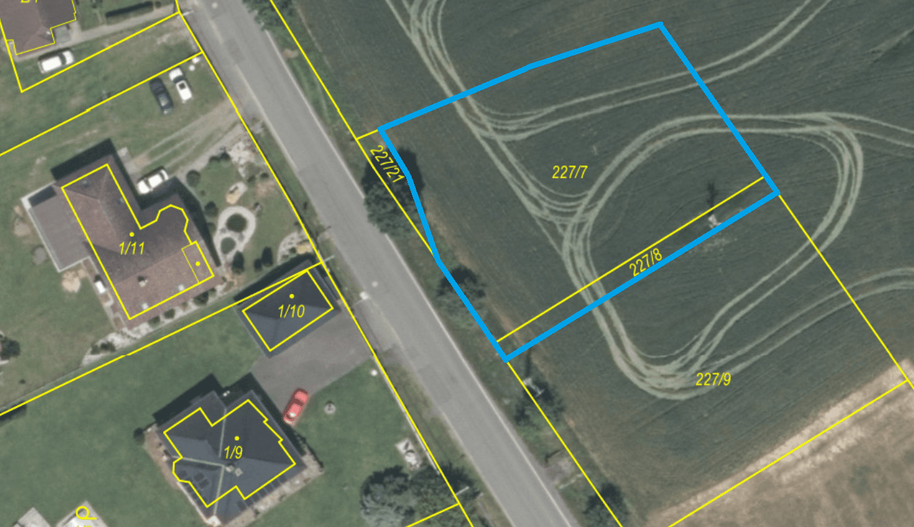plot for sale, 1,248 m², Hostomice, Středočeský Region plot for sale, 1,248 m², Hostomice, Středočeský Region