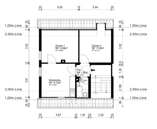 1 bedroom with open-plan kitchen flat for sale, 42 m², Weststraße, Bochum, North Rhine-Westphalia 1 bedroom with open-plan kitchen flat for sale, 42 m², Weststraße, Bochum, North Rhine-Westphalia