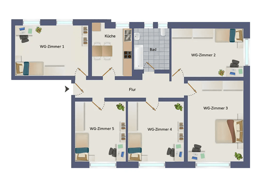 flat to rent, 122 m², Flensburg, Schleswig-Holstein flat to rent, 122 m², Flensburg, Schleswig-Holstein