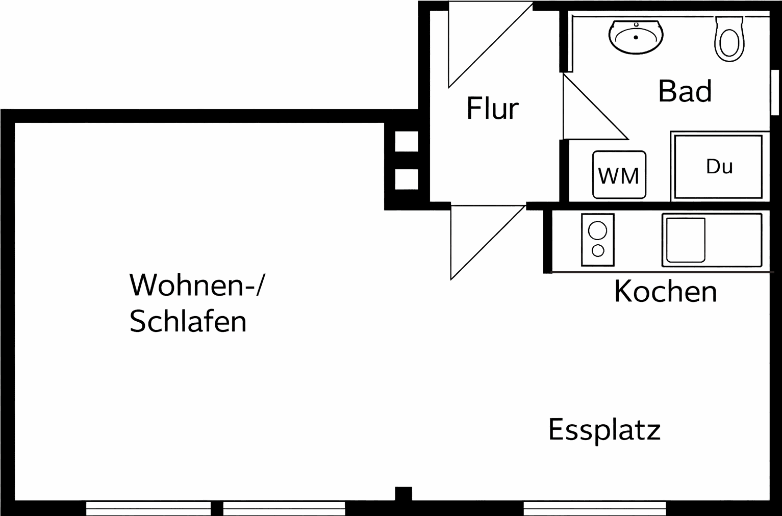 1 bedroom flat for sale, 31 m², Mozartstraße 54, Stuttgart, Baden-Württemberg 1 bedroom flat for sale, 31 m², Mozartstraße 54, Stuttgart, Baden-Württemberg