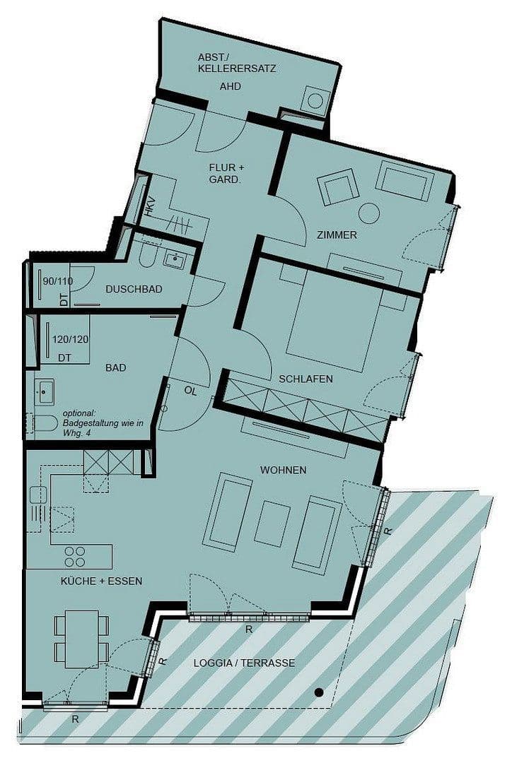 3 bedroom flat to rent, 118 m², Lübeck, Schleswig-Holstein 3 bedroom flat to rent, 118 m², Lübeck, Schleswig-Holstein