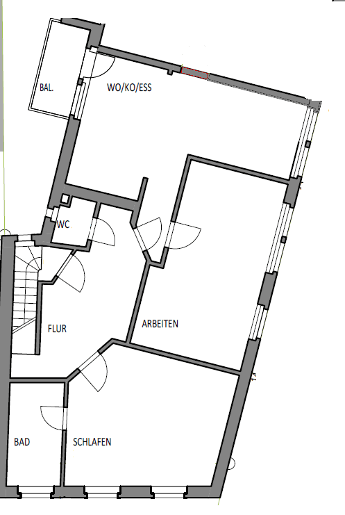 3 bedroom flat to rent, 101 m², Aschaffenburg, Bavaria 3 bedroom flat to rent, 101 m², Aschaffenburg, Bavaria