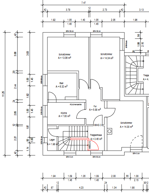 3 bedroom flat to rent, 61 m², Erlangen, Bavaria 3 bedroom flat to rent, 61 m², Erlangen, Bavaria