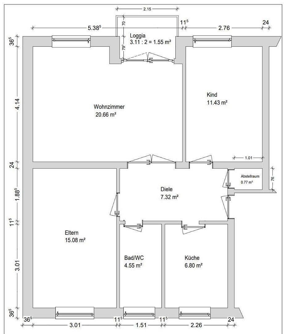 3 bedroom flat for sale, 67 m², Lausanner Str. 127-131, Bremen, Bremen 3 bedroom flat for sale, 67 m², Lausanner Str. 127-131, Bremen, Bremen