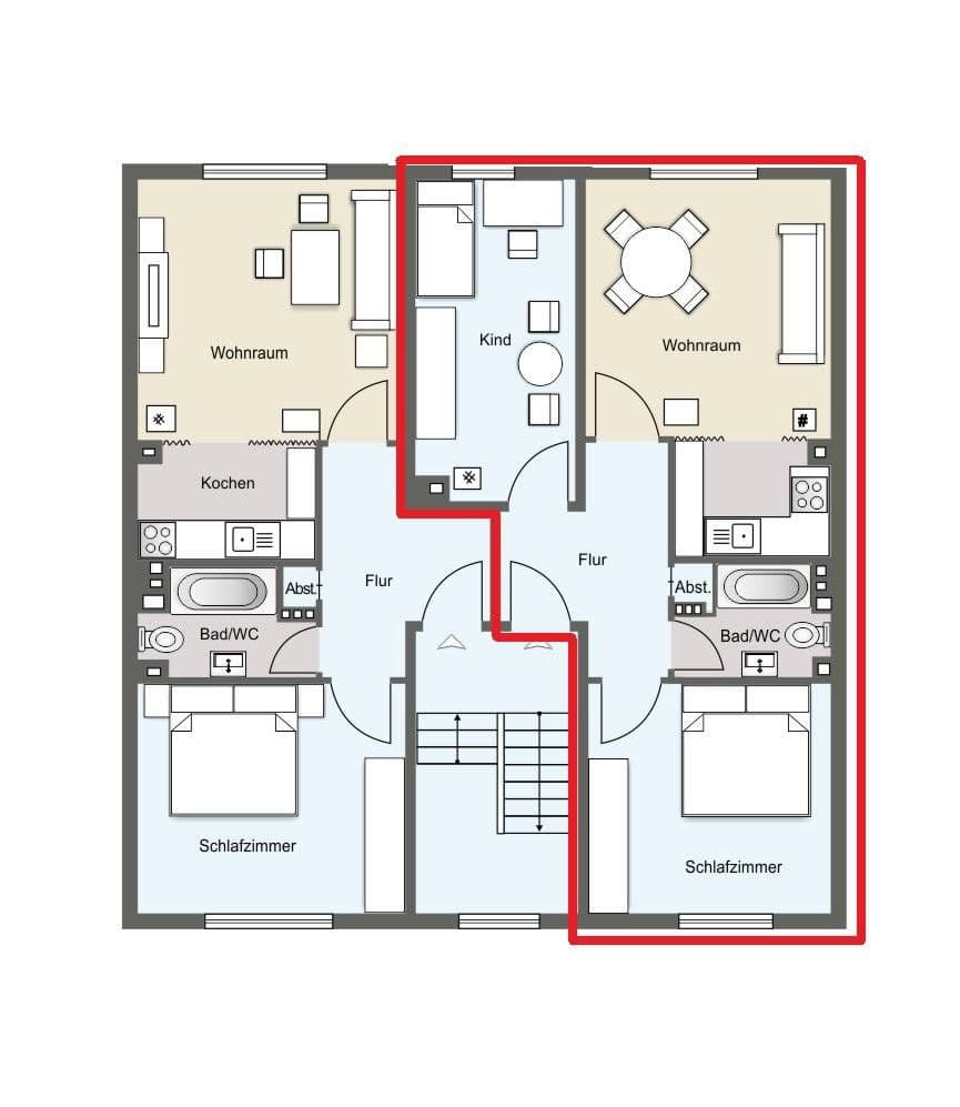 3 bedroom flat to rent, 55 m², Bochum, North Rhine-Westphalia 3 bedroom flat to rent, 55 m², Bochum, North Rhine-Westphalia