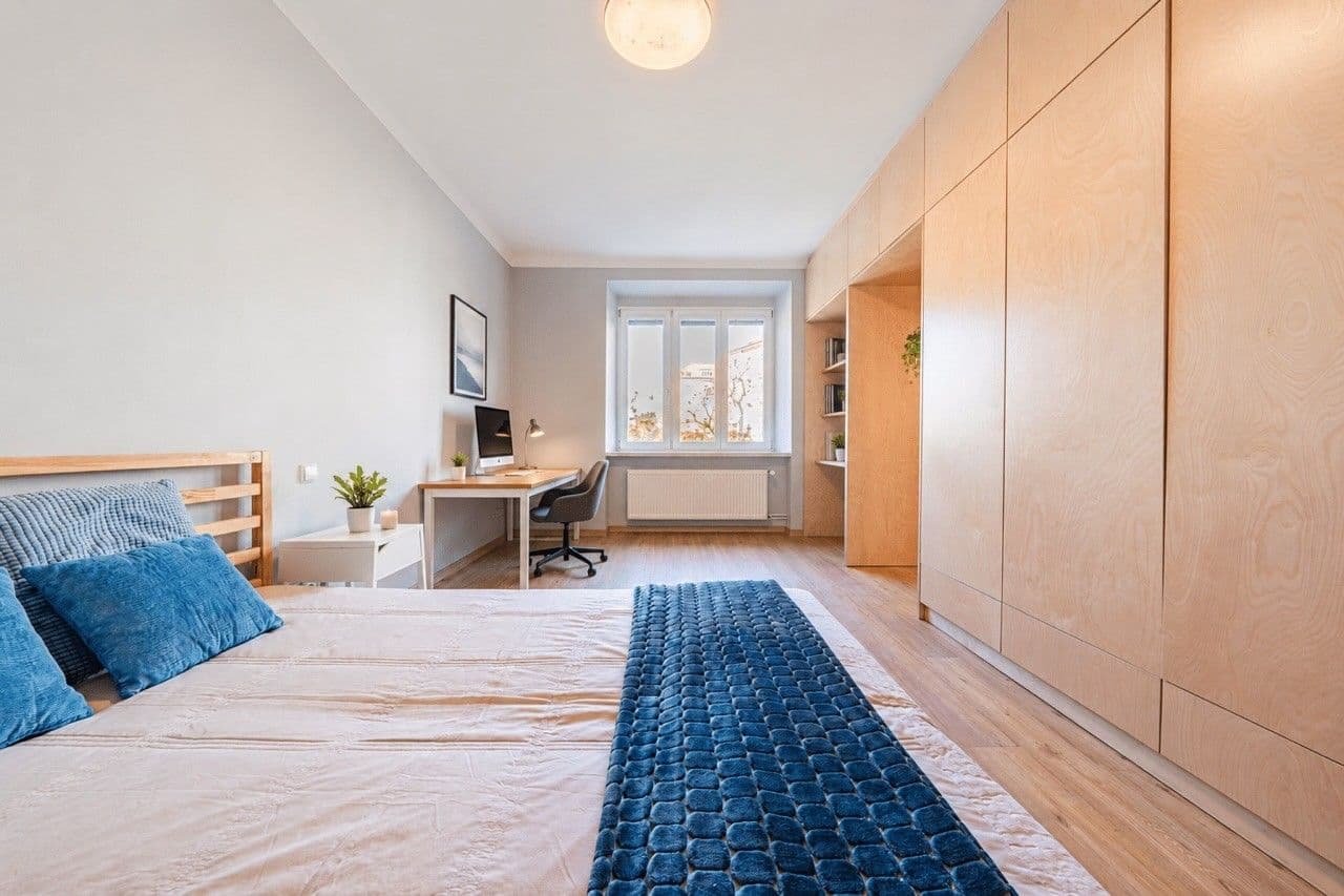 1 bedroom with open-plan kitchen flat to rent, 46 m², Kodaňská, Prague, Prague 1 bedroom with open-plan kitchen flat to rent, 46 m², Kodaňská, Prague, Prague
