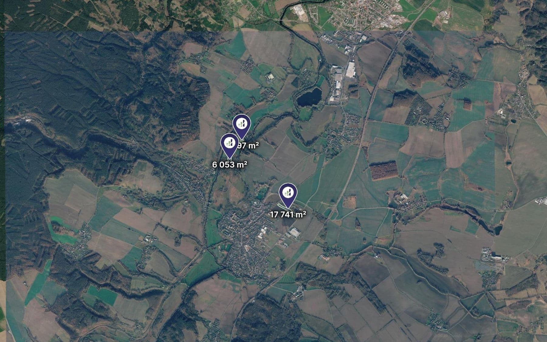 plot for sale, 6,473 m², Bakov nad Jizerou, Středočeský Region plot for sale, 6,473 m², Bakov nad Jizerou, Středočeský Region