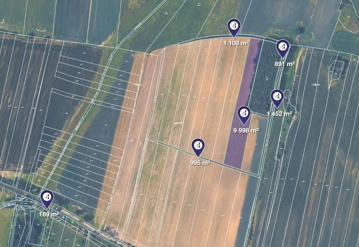 plot for sale, 14,621 m², Dříteň, Jihočeský Region plot for sale, 14,621 m², Dříteň, Jihočeský Region