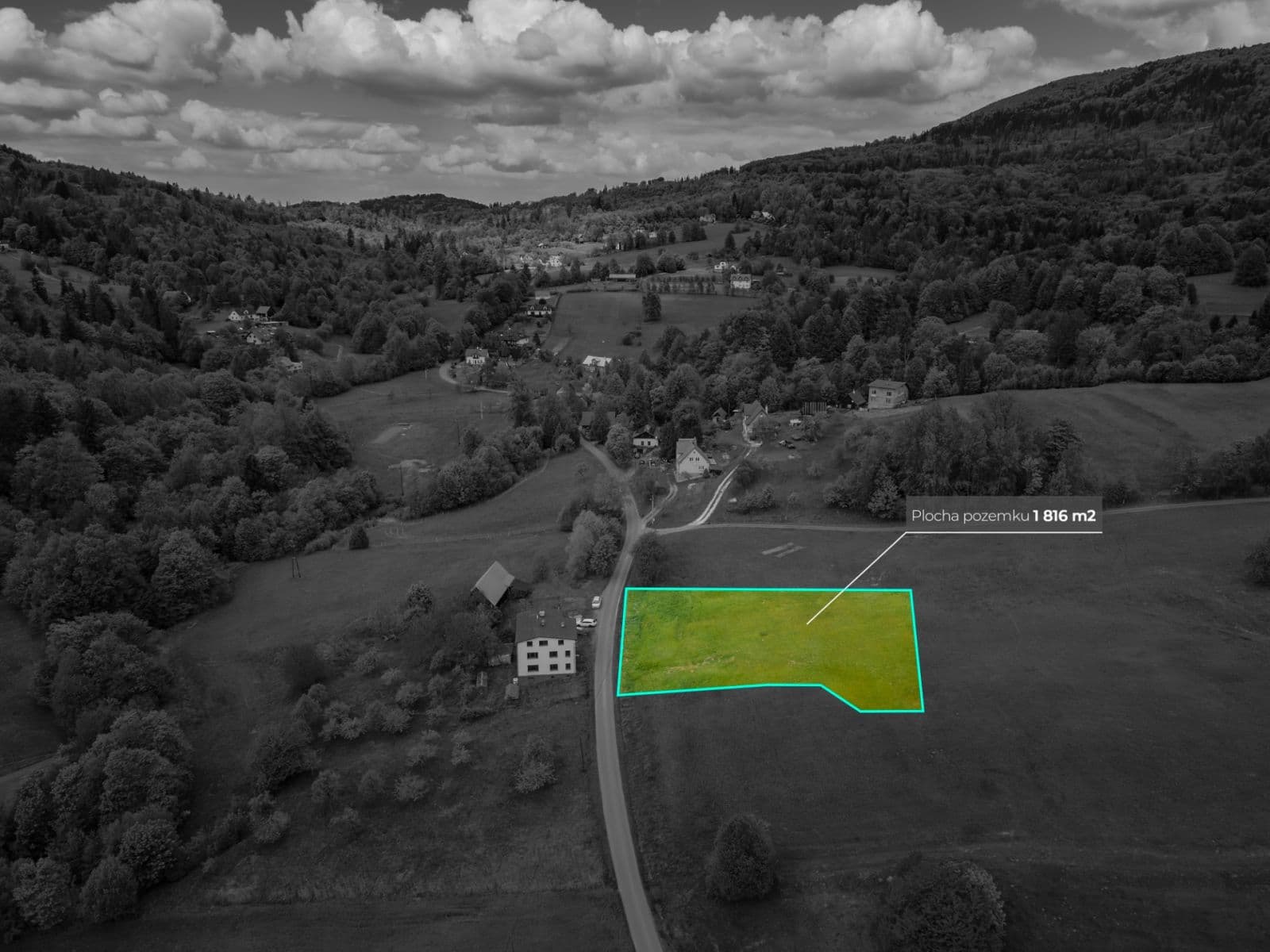 plot for sale, 1,816 m², Nýdek, Moravskoslezský Region plot for sale, 1,816 m², Nýdek, Moravskoslezský Region