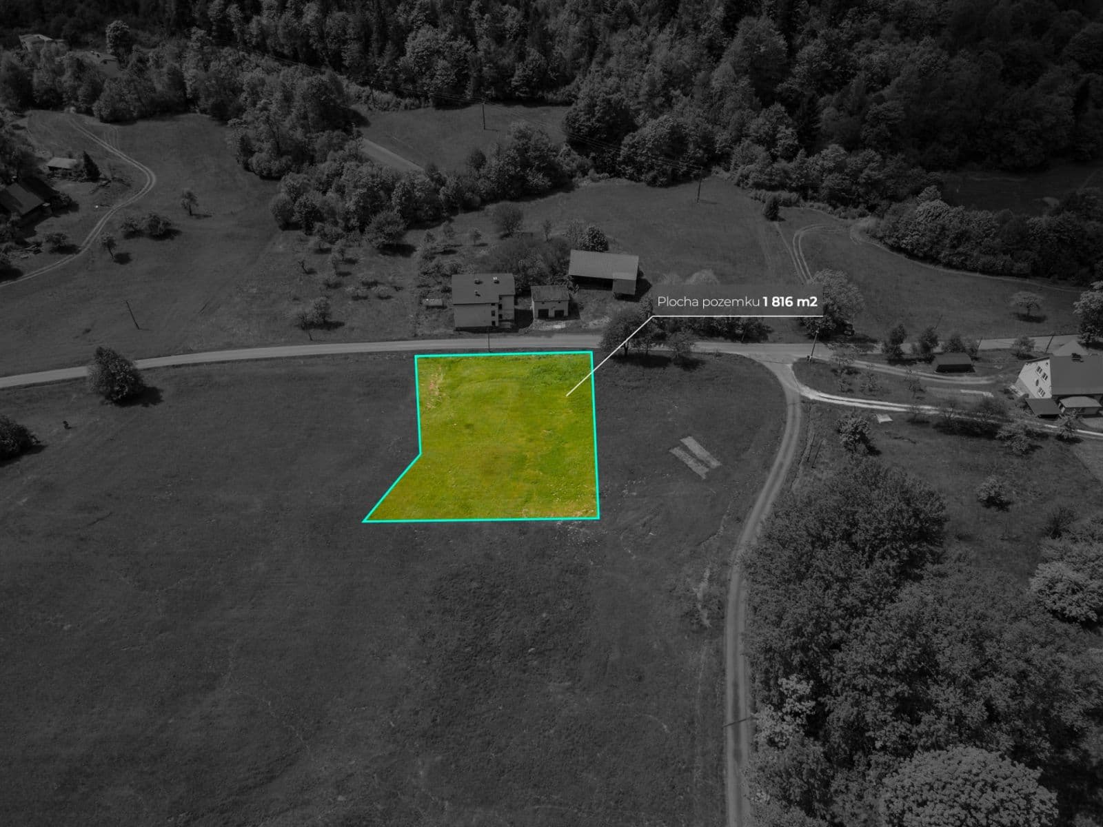 plot for sale, 1,816 m², Nýdek, Moravskoslezský Region plot for sale, 1,816 m², Nýdek, Moravskoslezský Region