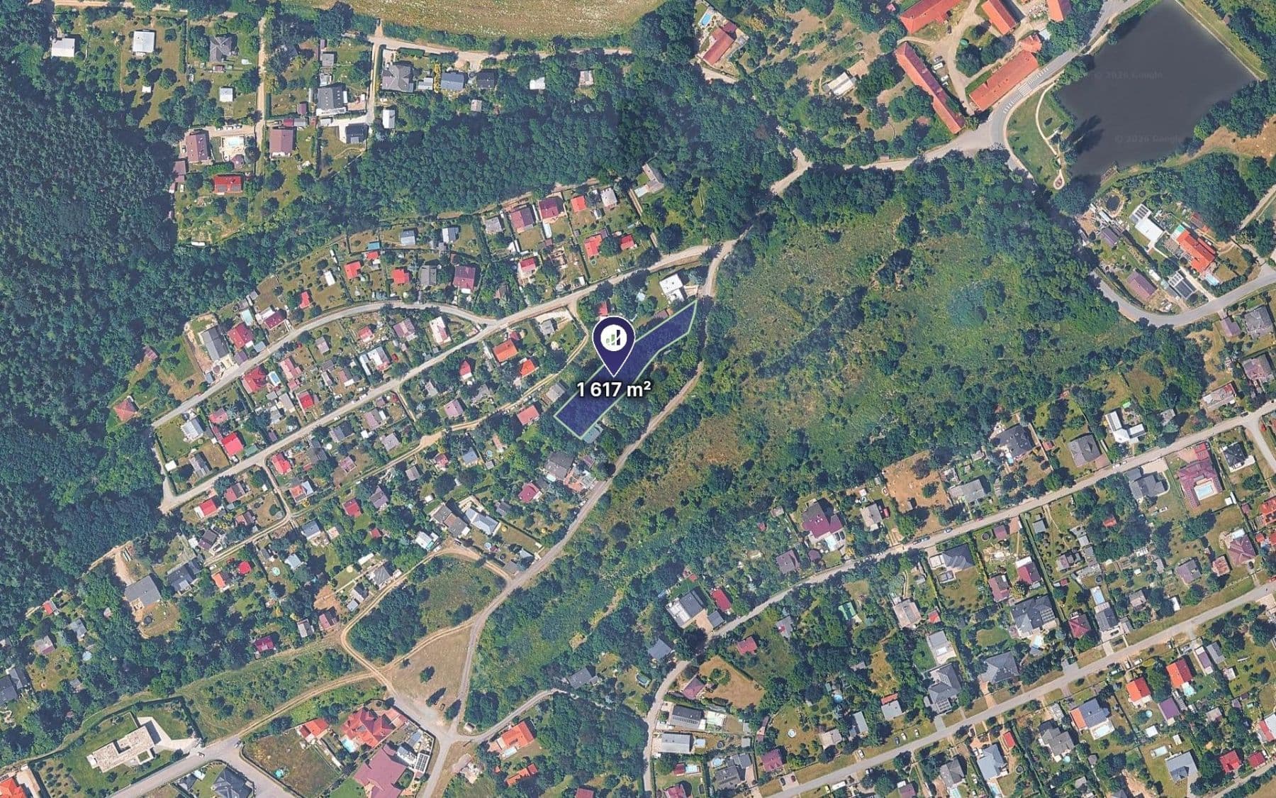 plot for sale, 1,617 m², Řitka, Středočeský Region plot for sale, 1,617 m², Řitka, Středočeský Region