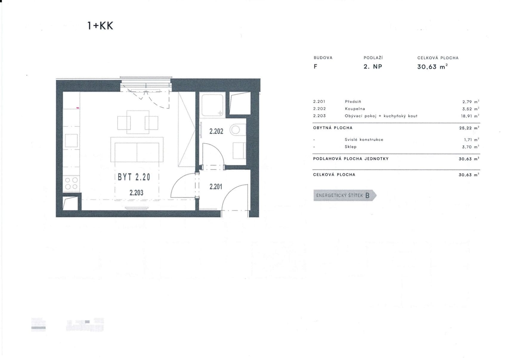 Studio flat to rent, 30 m², Železná, Plzeň, Plzeňský Region Studio flat to rent, 30 m², Železná, Plzeň, Plzeňský Region