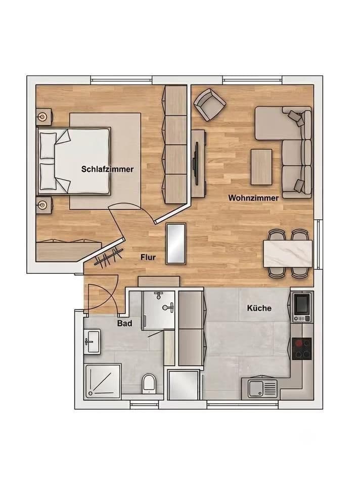 2 bedroom flat to rent, 48 m², Drosselstraße 33, Moers, North Rhine-Westphalia 2 bedroom flat to rent, 48 m², Drosselstraße 33, Moers, North Rhine-Westphalia
