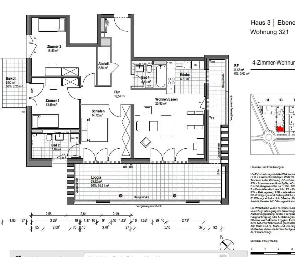 4 bedroom flat for sale, 123 m², Mirabellenweg 2a, Friedrichsdorf, Hesse 4 bedroom flat for sale, 123 m², Mirabellenweg 2a, Friedrichsdorf, Hesse
