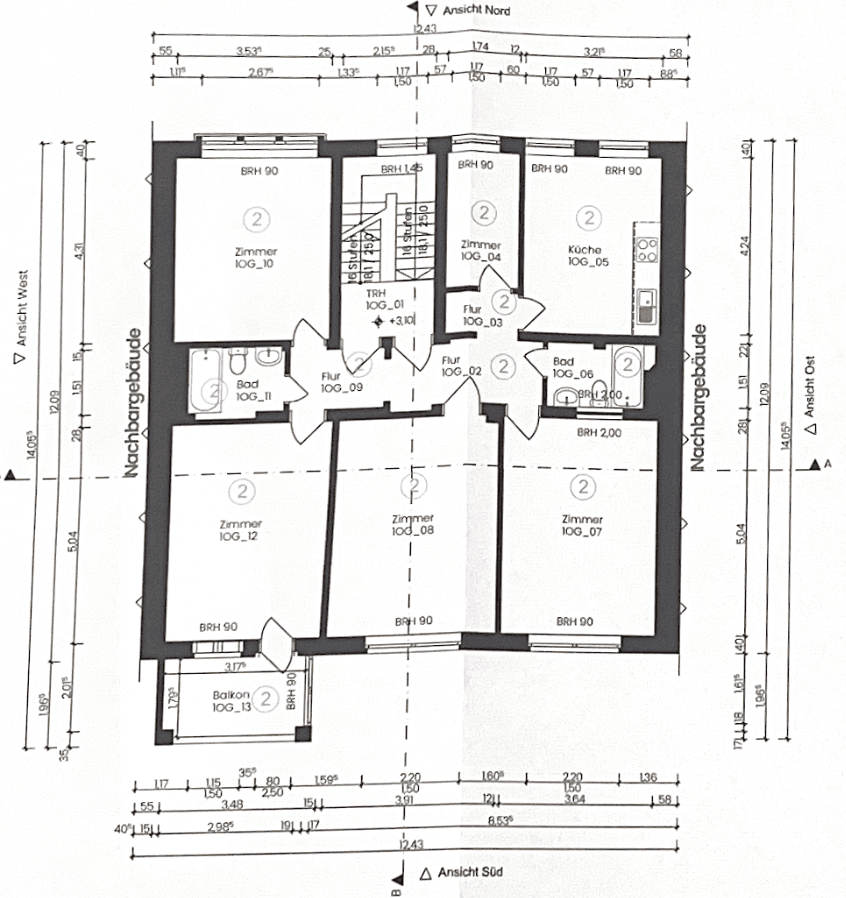 3 bedroom with open-plan kitchen flat to rent, 109 m², Hildesheim, Lower Saxony 3 bedroom with open-plan kitchen flat to rent, 109 m², Hildesheim, Lower Saxony