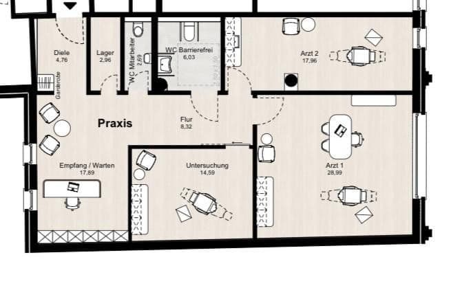 office to rent, 104 m², Markt 11, Ahaus, North Rhine-Westphalia office to rent, 104 m², Markt 11, Ahaus, North Rhine-Westphalia