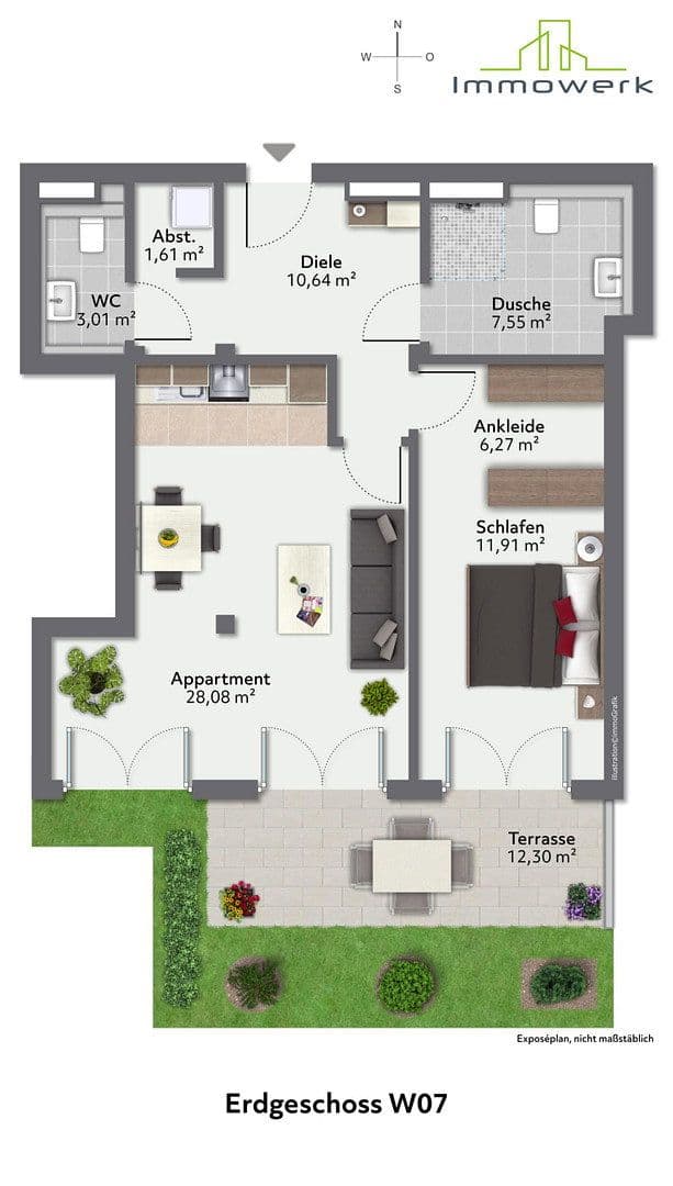 2 bedroom flat for sale, 73 m², Geigenbauerstraße 24-26, Füssen, Bavaria 2 bedroom flat for sale, 73 m², Geigenbauerstraße 24-26, Füssen, Bavaria