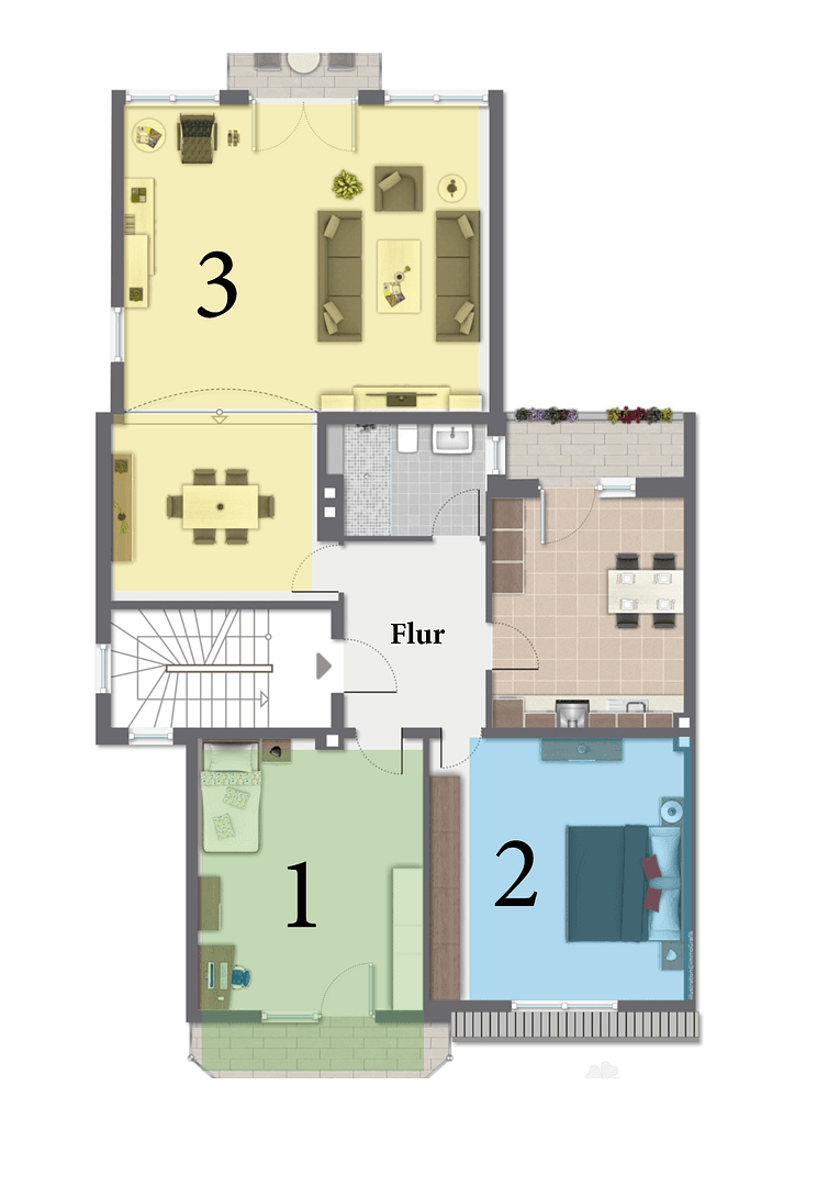 flat to rent, 140 m², Hanau, Hesse flat to rent, 140 m², Hanau, Hesse