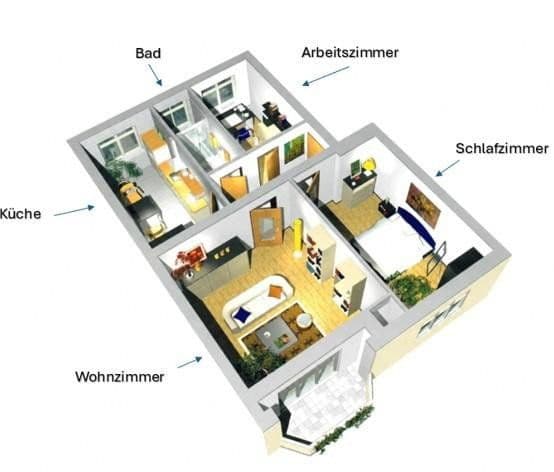 3 bedroom flat for sale, 71 m², Berlin, Berlin 3 bedroom flat for sale, 71 m², Berlin, Berlin