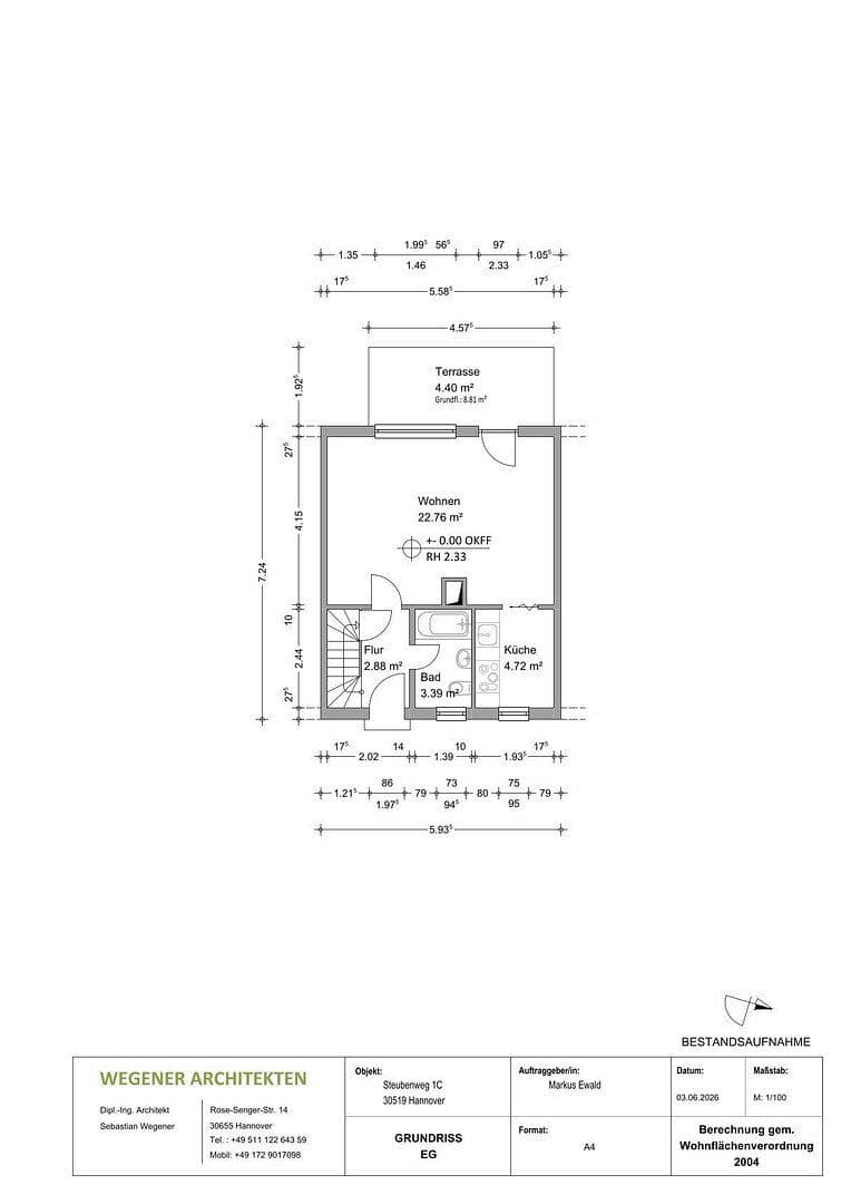 house for sale, 73 m², Steubenweg 1c, Hanover, Lower Saxony house for sale, 73 m², Steubenweg 1c, Hanover, Lower Saxony