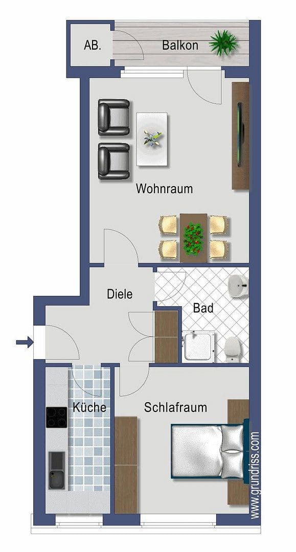 2 bedroom flat to rent, 55 m², Düsseldorf, North Rhine-Westphalia 2 bedroom flat to rent, 55 m², Düsseldorf, North Rhine-Westphalia