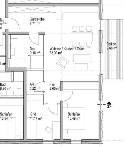 3 bedroom flat to rent, 89 m², Erlensee, Hesse 3 bedroom flat to rent, 89 m², Erlensee, Hesse