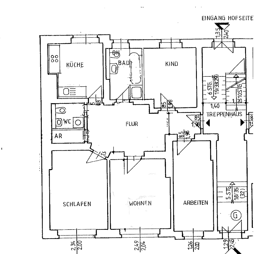 4 bedroom flat to rent, 105 m², Lessingstraße 57, Magdeburg, Saxony-Anhalt 4 bedroom flat to rent, 105 m², Lessingstraße 57, Magdeburg, Saxony-Anhalt