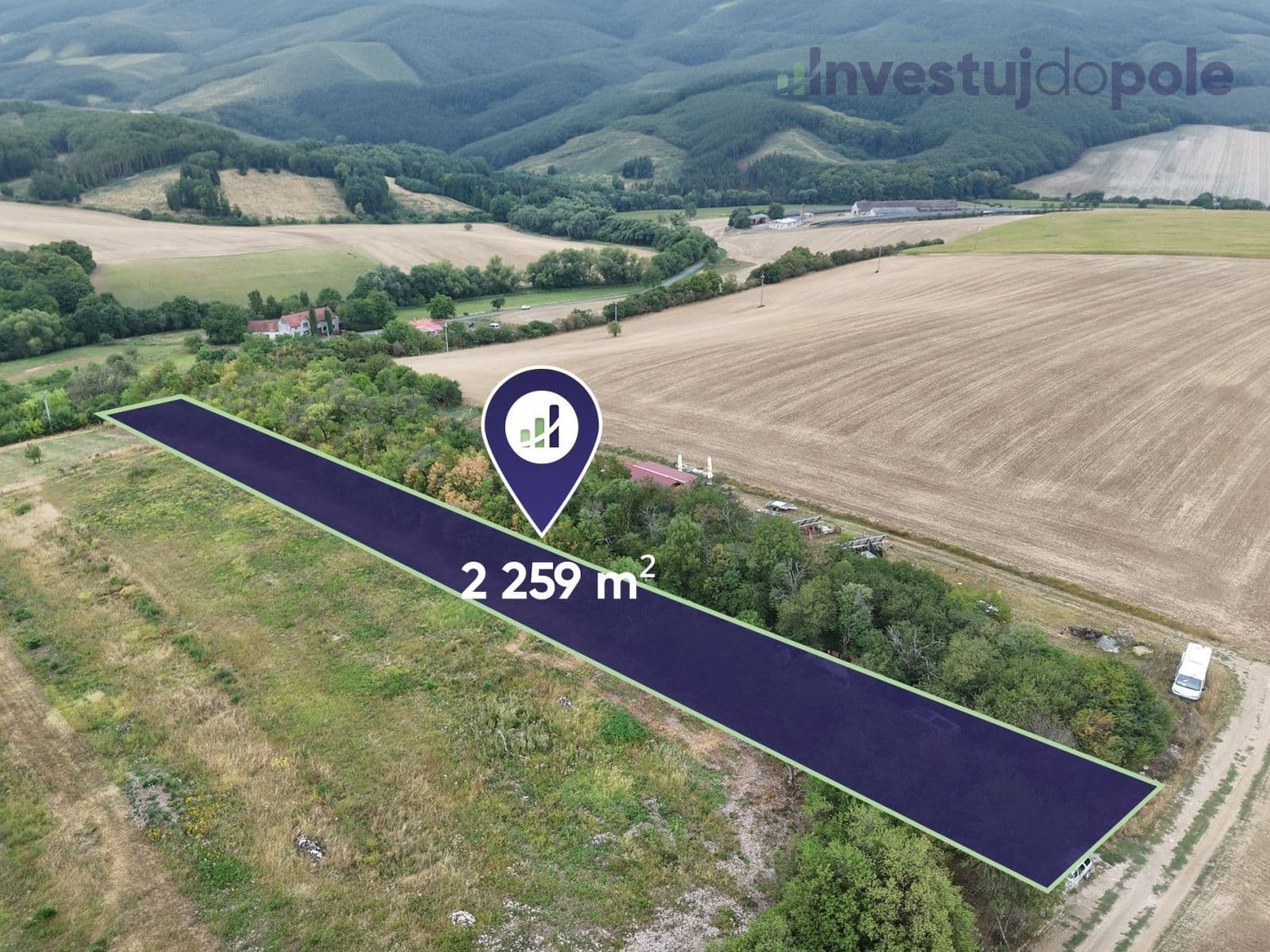 plot for sale, 2,259 m², Kunkovice, Zlínský Region plot for sale, 2,259 m², Kunkovice, Zlínský Region
