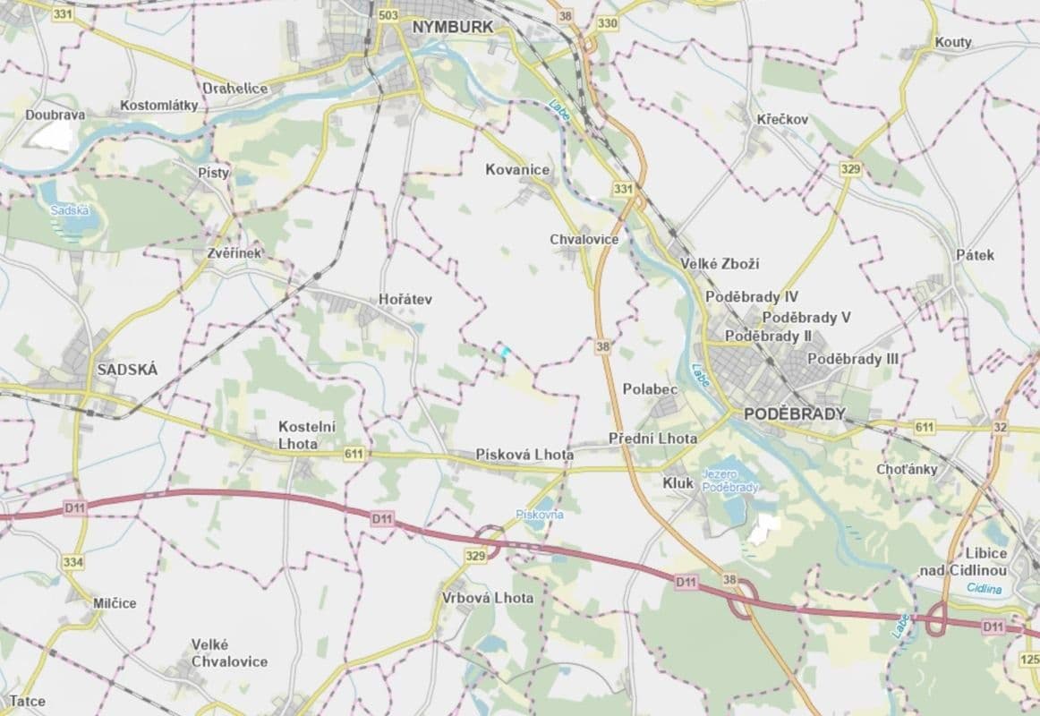 plot for sale, 6,912 m², Zvěřínek, Středočeský Region plot for sale, 6,912 m², Zvěřínek, Středočeský Region