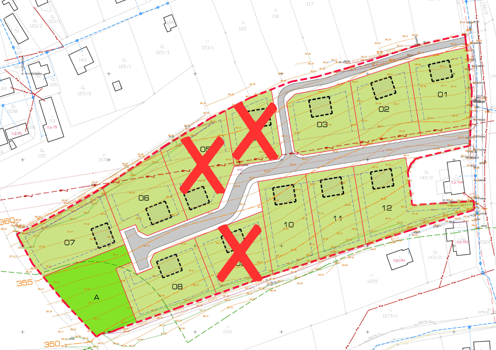 plot for sale, 1,349 m², Žernov, Královéhradecký Region plot for sale, 1,349 m², Žernov, Královéhradecký Region