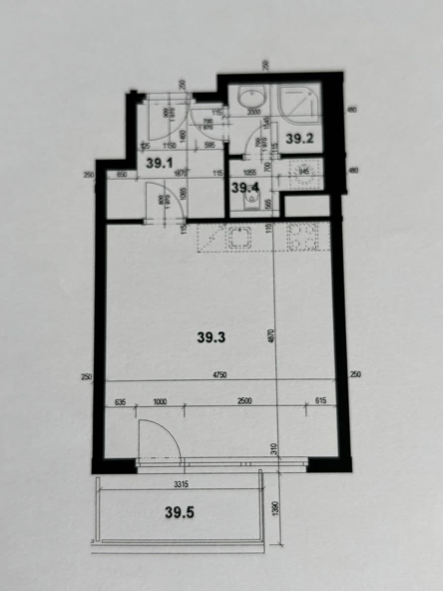 Studio flat to rent, 35 m², Modenská, Prague, Prague Studio flat to rent, 35 m², Modenská, Prague, Prague