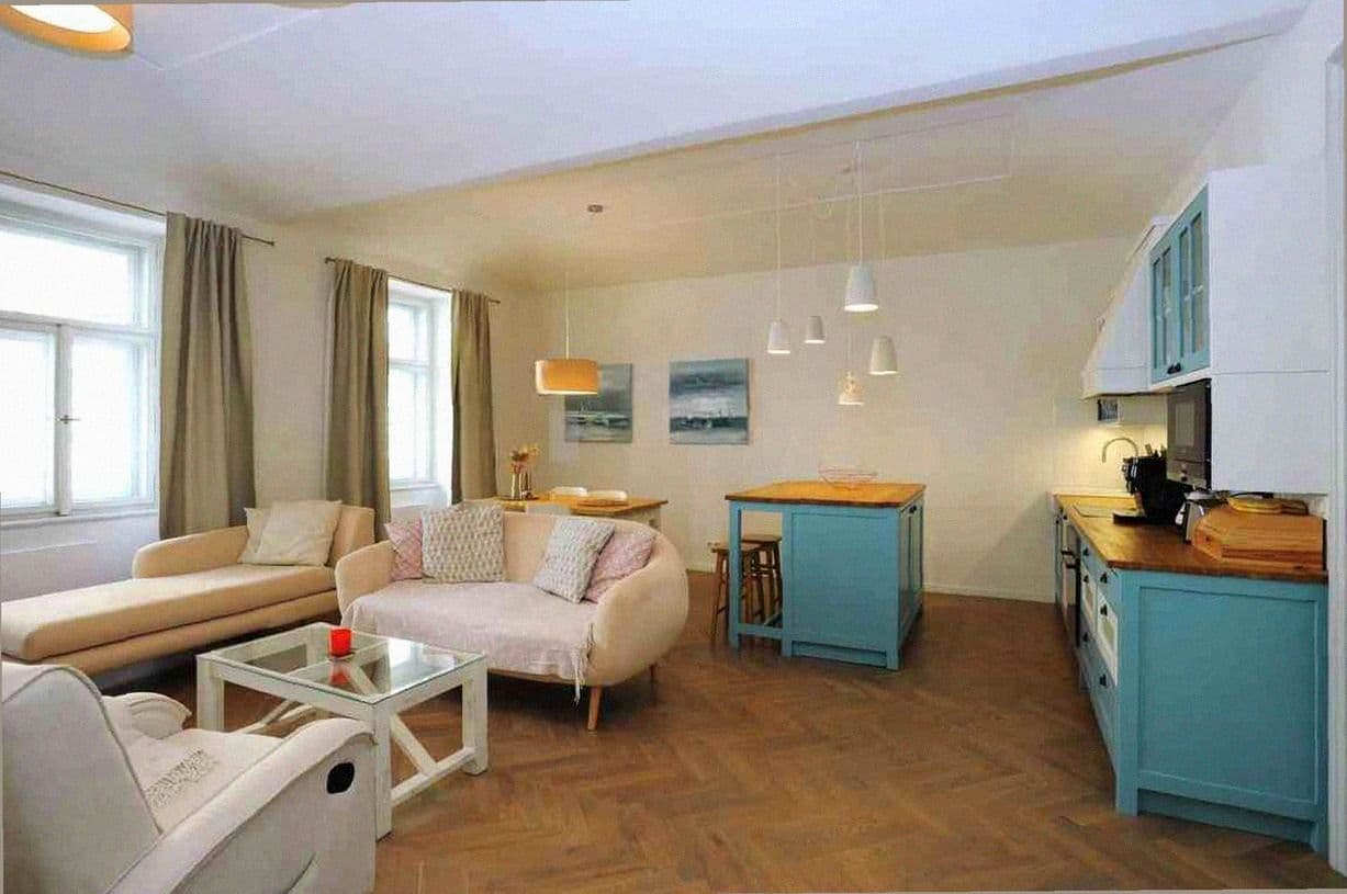 1 bedroom with open-plan kitchen flat to rent, 84 m², Valentinská, Prague, Prague 1 bedroom with open-plan kitchen flat to rent, 84 m², Valentinská, Prague, Prague