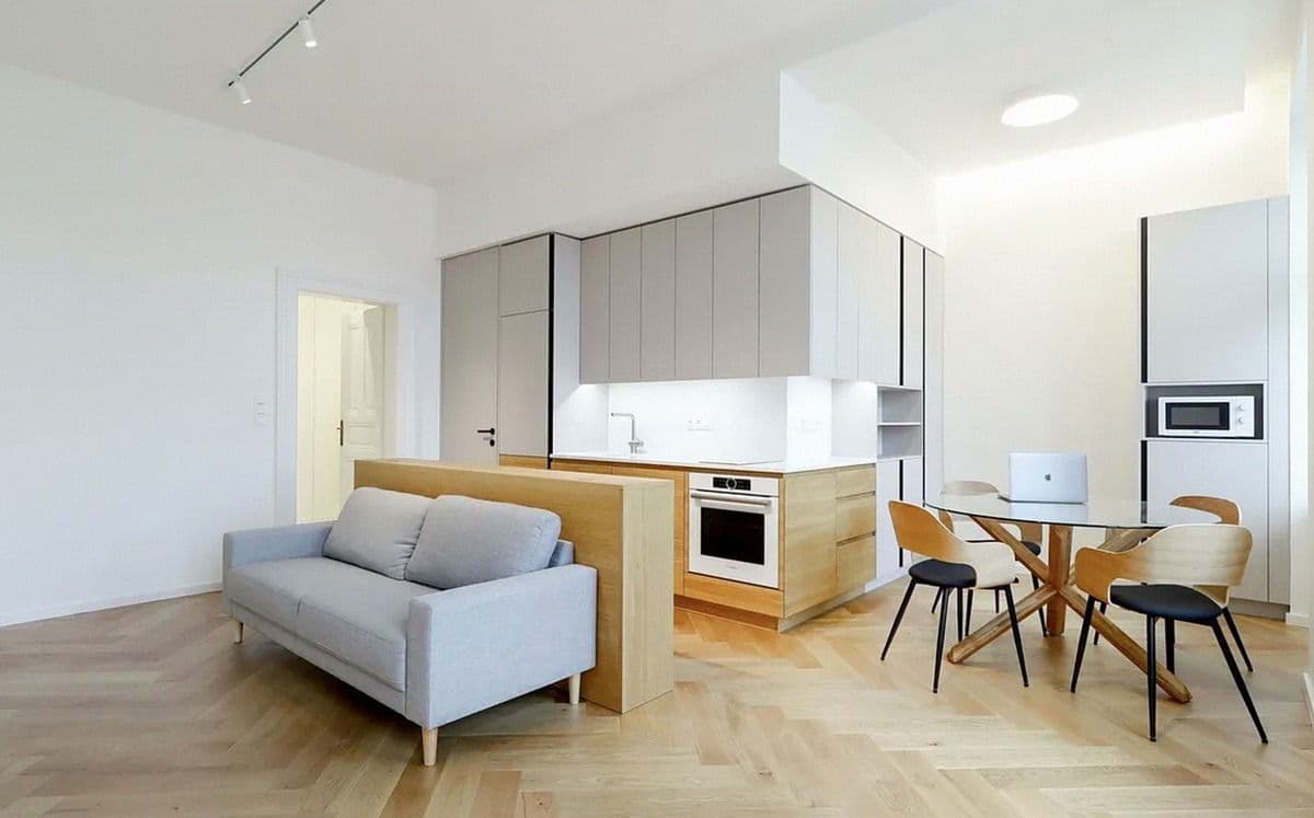 1 bedroom with open-plan kitchen flat to rent, 56 m², Lidická, Prague, Prague 1 bedroom with open-plan kitchen flat to rent, 56 m², Lidická, Prague, Prague