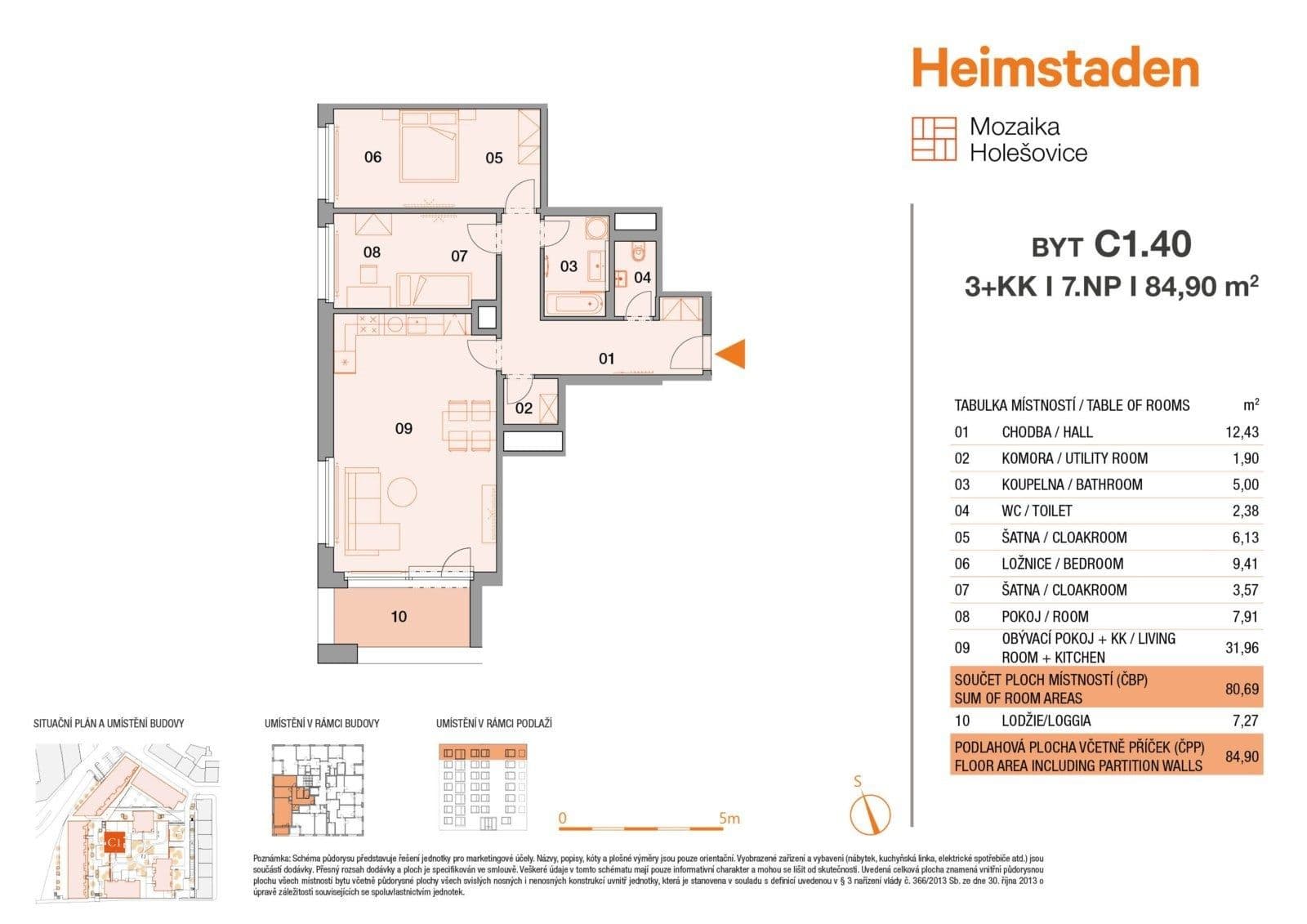 2 bedroom with open-plan kitchen flat to rent, 84 m², U Pergamenky, Prague, Prague 2 bedroom with open-plan kitchen flat to rent, 84 m², U Pergamenky, Prague, Prague