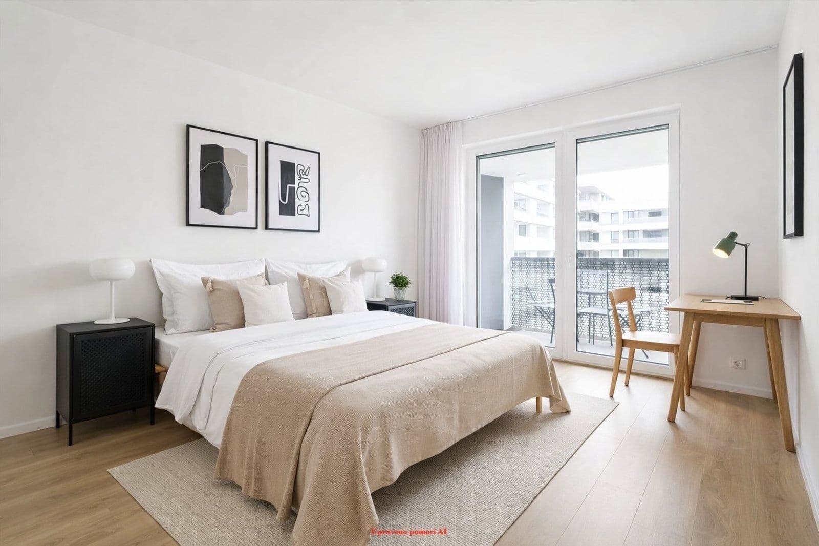 1 bedroom with open-plan kitchen flat to rent, 61 m², Vrbenského, Prague, Prague 1 bedroom with open-plan kitchen flat to rent, 61 m², Vrbenského, Prague, Prague