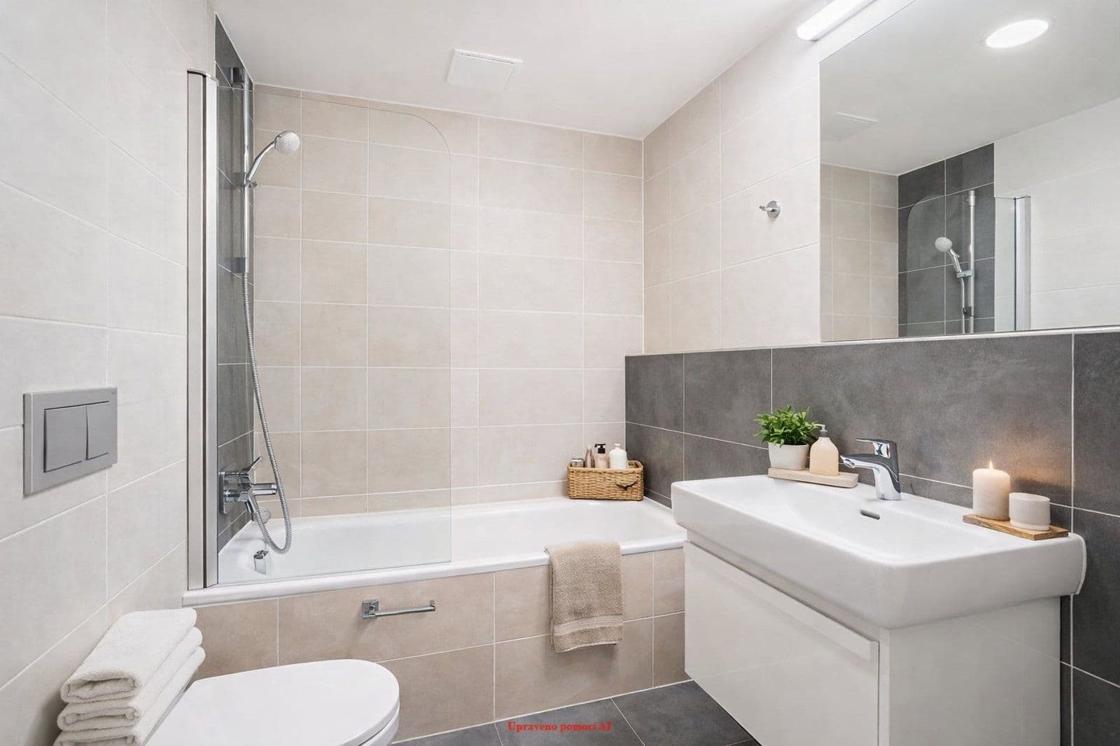 1 bedroom with open-plan kitchen flat to rent, 61 m², Vrbenského, Prague, Prague 1 bedroom with open-plan kitchen flat to rent, 61 m², Vrbenského, Prague, Prague