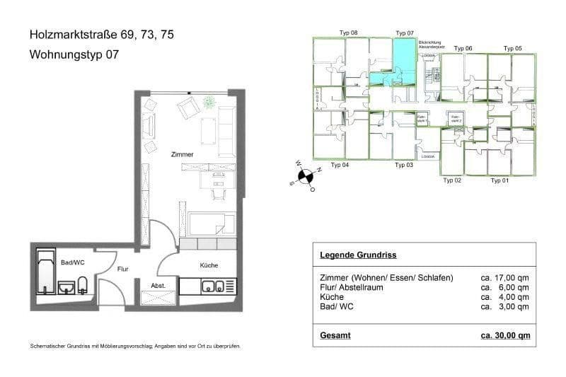 1 bedroom flat for sale, 30 m², Holzmarktstrasse 73, Berlin, Berlin 1 bedroom flat for sale, 30 m², Holzmarktstrasse 73, Berlin, Berlin