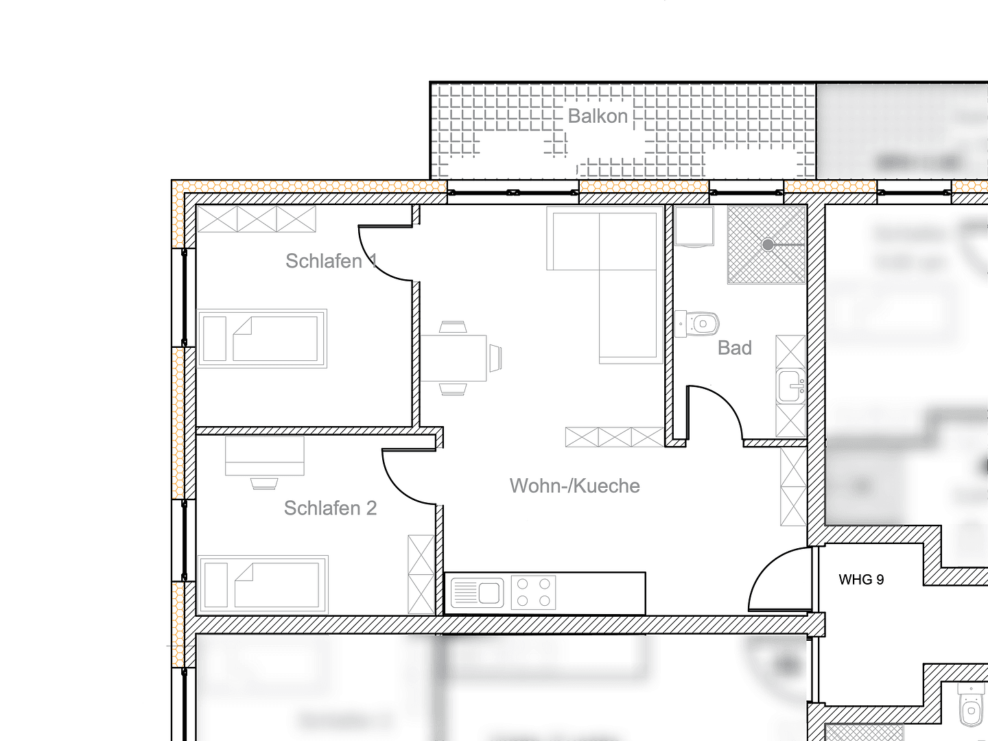 3 bedroom flat to rent, 61 m², Diepenau, Lower Saxony 3 bedroom flat to rent, 61 m², Diepenau, Lower Saxony