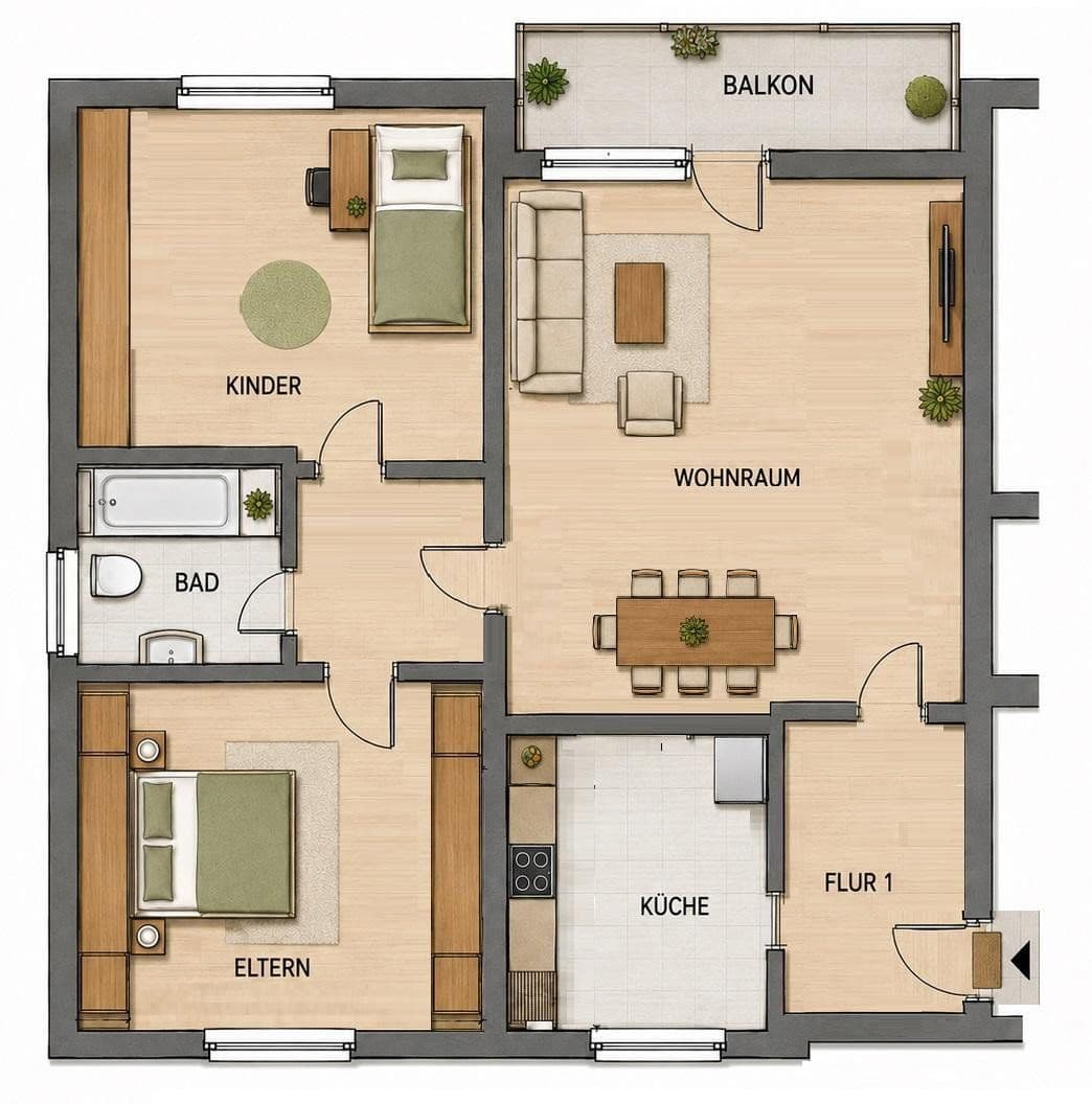 3 bedroom flat for sale, 66 m², Ahornstr. 6, Unna, North Rhine-Westphalia 3 bedroom flat for sale, 66 m², Ahornstr. 6, Unna, North Rhine-Westphalia