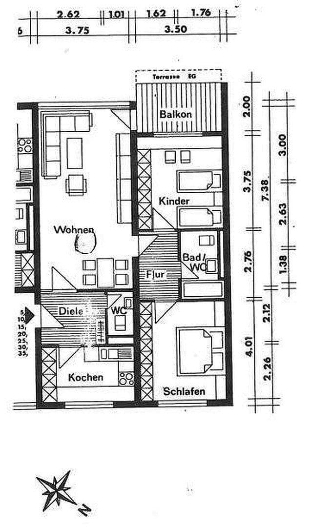 3 bedroom flat to rent, 81 m², Max-Beckmann-Straße 35, Karlsruhe, Baden-Württemberg 3 bedroom flat to rent, 81 m², Max-Beckmann-Straße 35, Karlsruhe, Baden-Württemberg