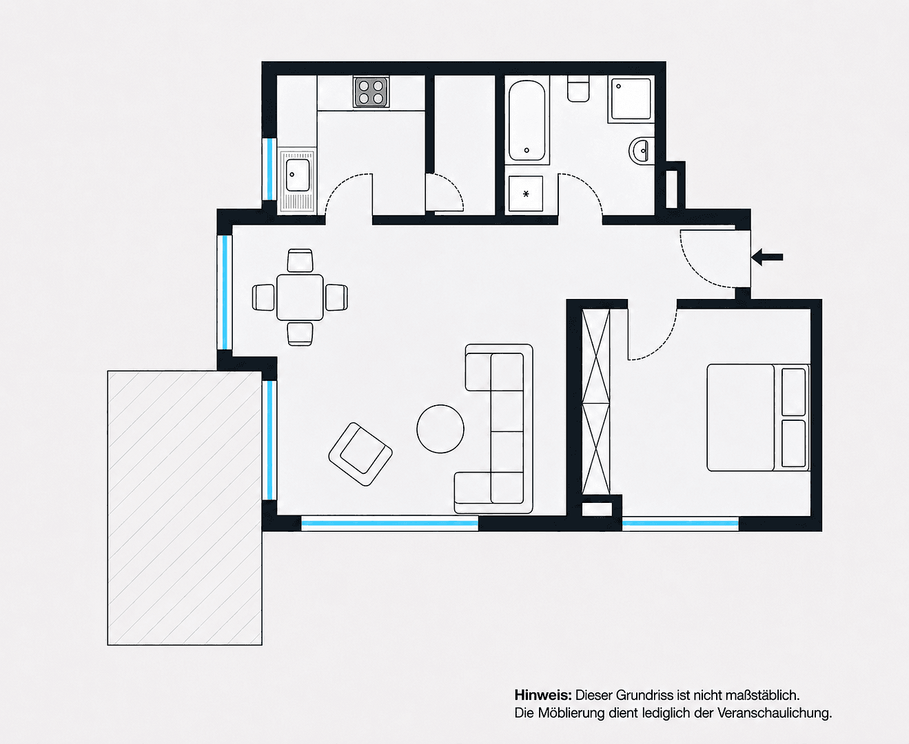 1 bedroom with open-plan kitchen flat for sale, 64 m², Konstanz, Baden-Württemberg 1 bedroom with open-plan kitchen flat for sale, 64 m², Konstanz, Baden-Württemberg