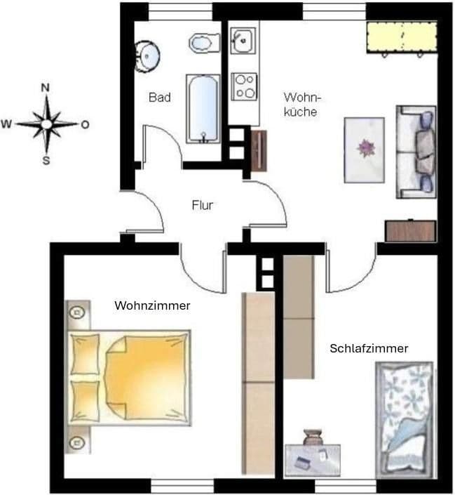 2 bedroom flat for sale, 47 m², Josef-Führer-Straße 10, München, Bavaria 2 bedroom flat for sale, 47 m², Josef-Führer-Straße 10, München, Bavaria