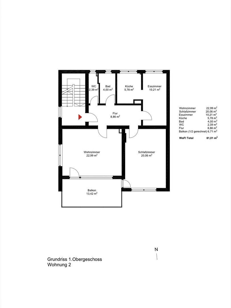 3 bedroom flat for sale, 81 m², Meisenbachstrasse 26, Nürnberg, Bavaria 3 bedroom flat for sale, 81 m², Meisenbachstrasse 26, Nürnberg, Bavaria