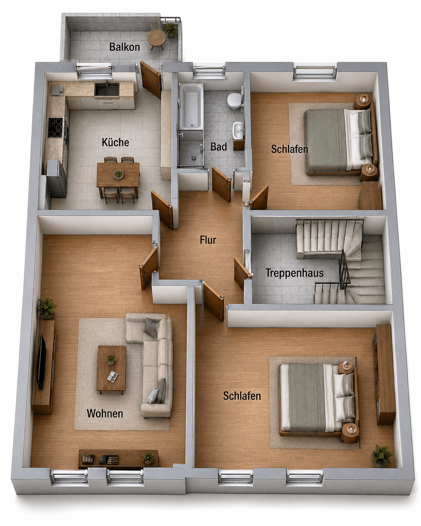 3 bedroom flat for sale, 80 m², Elzer-Straße 126, Hildesheim, Lower Saxony 3 bedroom flat for sale, 80 m², Elzer-Straße 126, Hildesheim, Lower Saxony