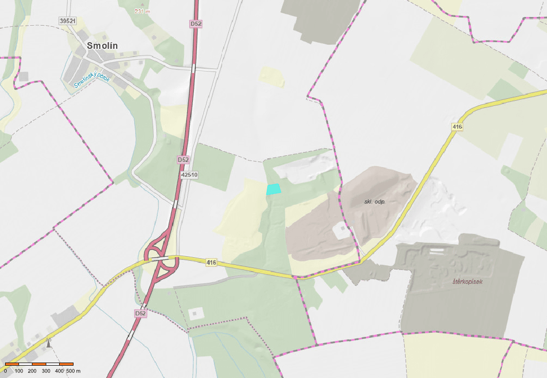 plot for sale, 6,343 m², Pohořelice, Jihomoravský Region plot for sale, 6,343 m², Pohořelice, Jihomoravský Region
